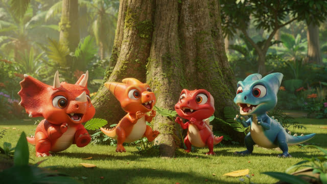 Scene 12 - Dino Counting
