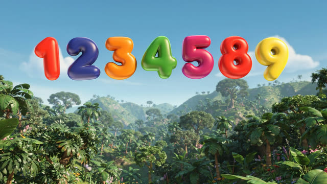 Scene 26 - Dino Counting