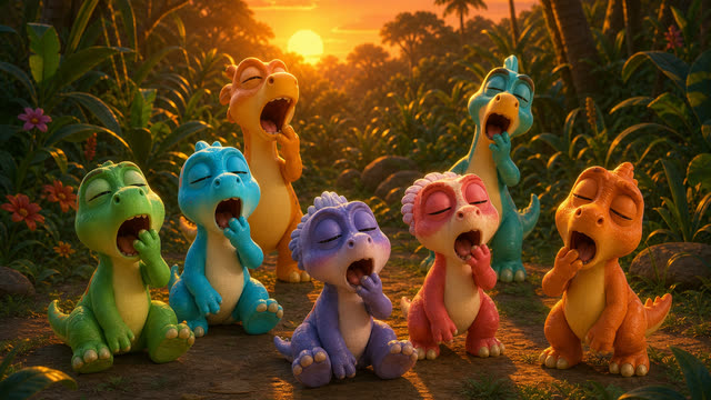 Scene 29 - Dino Counting