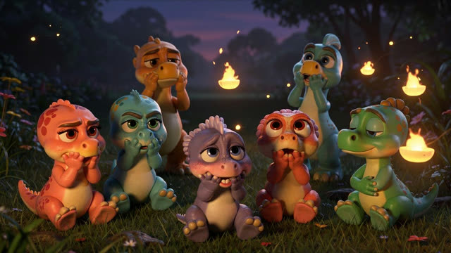 Scene 31 - Dino Counting