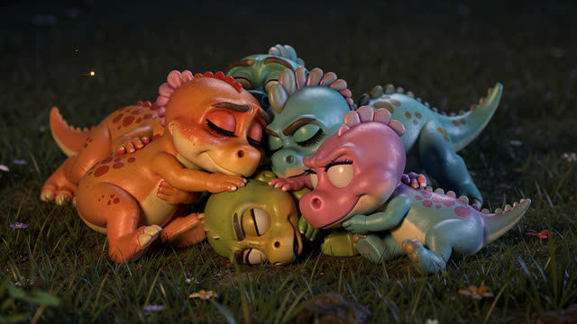 Scene 32 - Dino Counting