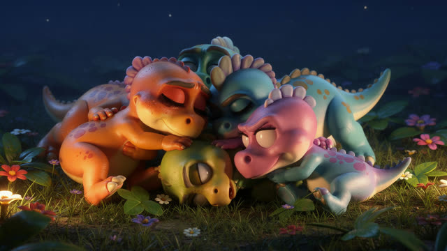 Scene 33 - Dino Counting