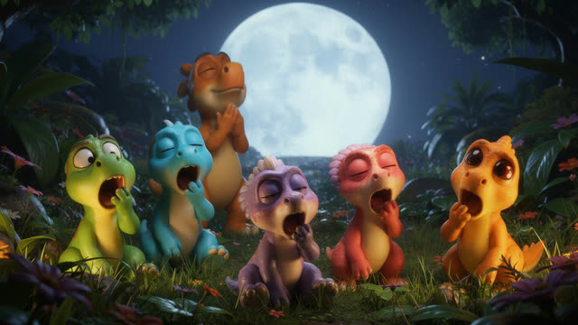 Scene 34 - Dino Counting