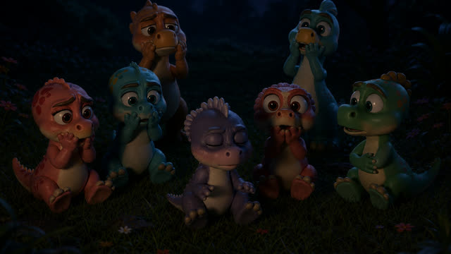 Scene 36 - Dino Counting