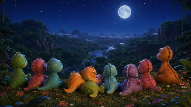Scene 38 - Dino Counting