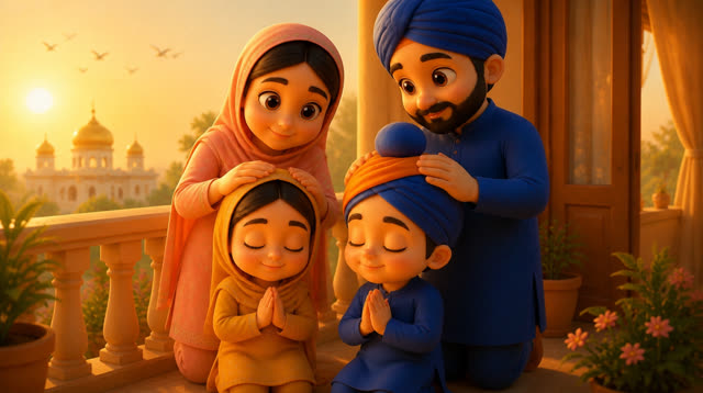 Scene 8 - Satnam waheguru