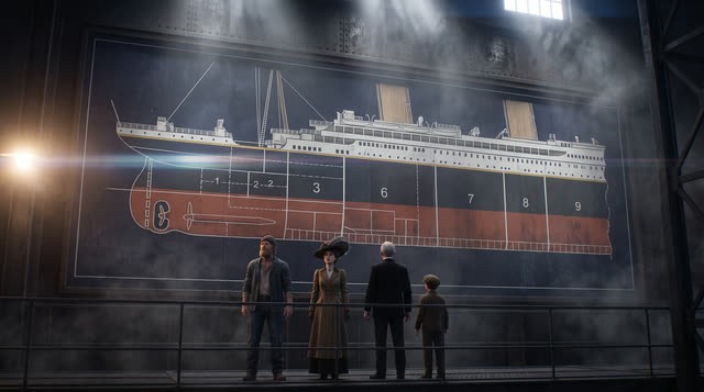 Scene 5 - Le Naufrage du Titanic