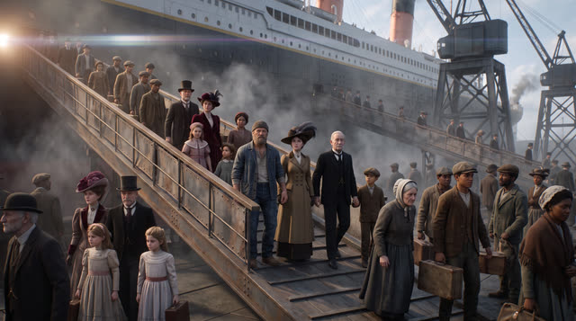 Scene 7 - Le Naufrage du Titanic