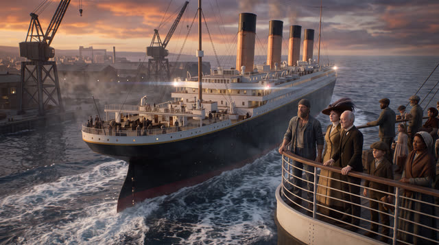 Scene 10 - Le Naufrage du Titanic