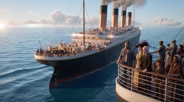 Scene 12 - Le Naufrage du Titanic