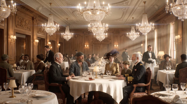Scene 13 - Le Naufrage du Titanic