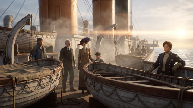 Scene 16 - Le Naufrage du Titanic