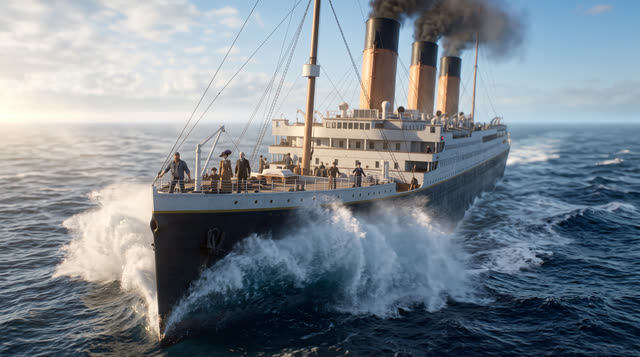 Scene 18 - Le Naufrage du Titanic