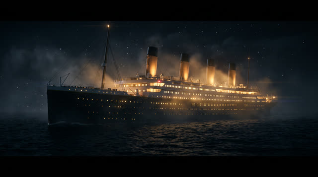 Scene 26 - Le Naufrage du Titanic