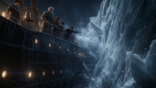 Scene 32 - Le Naufrage du Titanic