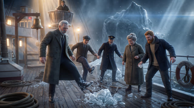 Scene 34 - Le Naufrage du Titanic
