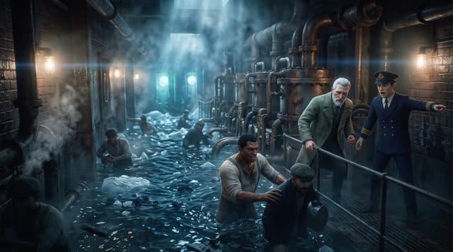 Scene 40 - Le Naufrage du Titanic