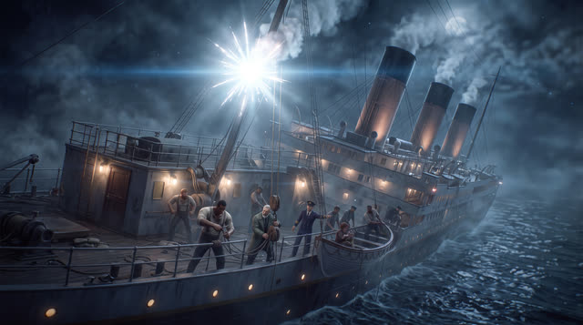 Scene 48 - Le Naufrage du Titanic
