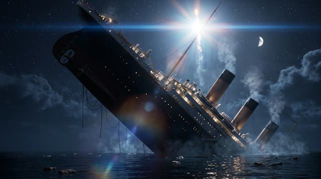 Scene 59 - Le Naufrage du Titanic