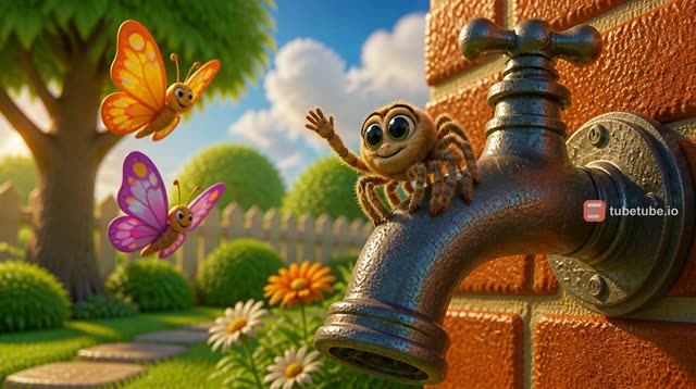 Scene 9 - The Itsy Bitsy Spider