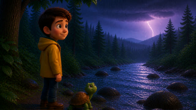 Scene 7 - Summer rain