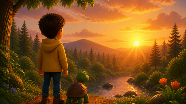 Scene 11 - Summer rain