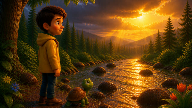Scene 12 - Summer rain
