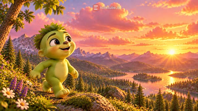 Scene 13 - Léo la petite tortue