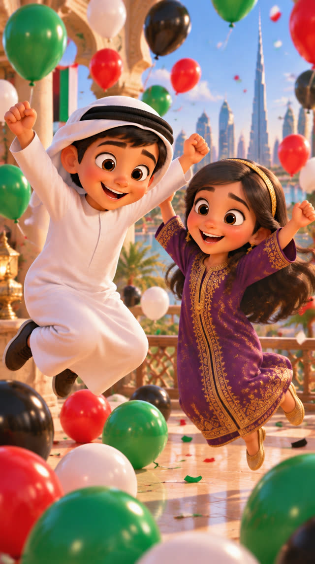 Scene 3 - 🇦🇪 Rashid & Salama: The UAE National Day Adventure
