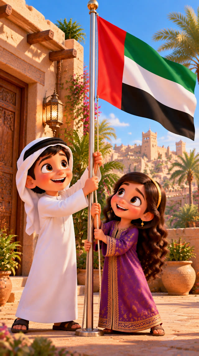 Scene 15 - 🇦🇪 Rashid & Salama: The UAE National Day Adventure