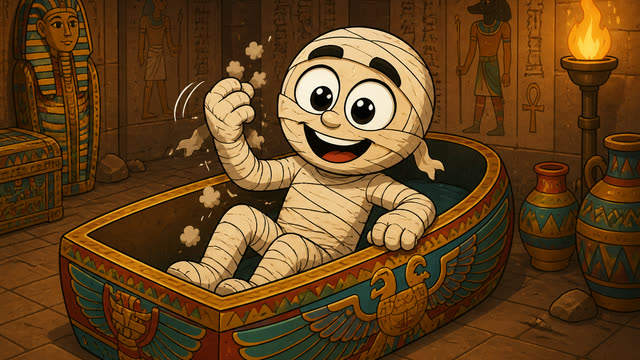 Scene 1 - Mummy Wrap