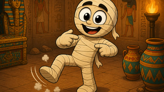 Scene 3 - Mummy Wrap