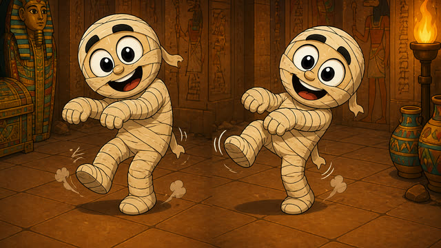 Scene 4 - Mummy Wrap