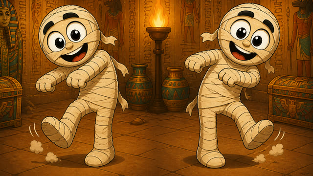 Scene 8 - Mummy Wrap