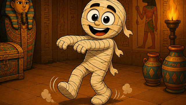Scene 9 - Mummy Wrap