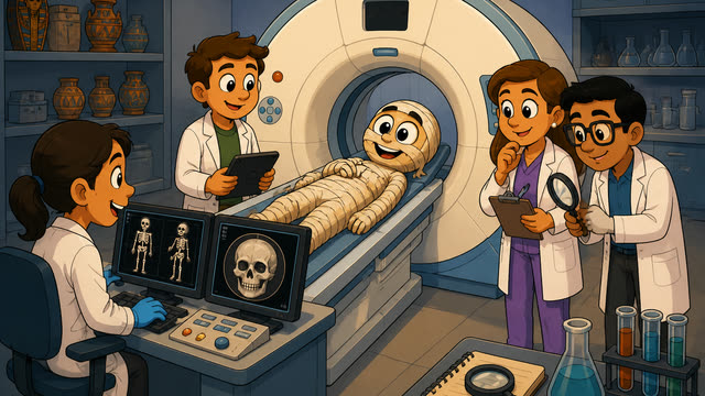 Scene 10 - Mummy Wrap