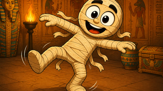 Scene 12 - Mummy Wrap
