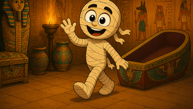 Scene 14 - Mummy Wrap