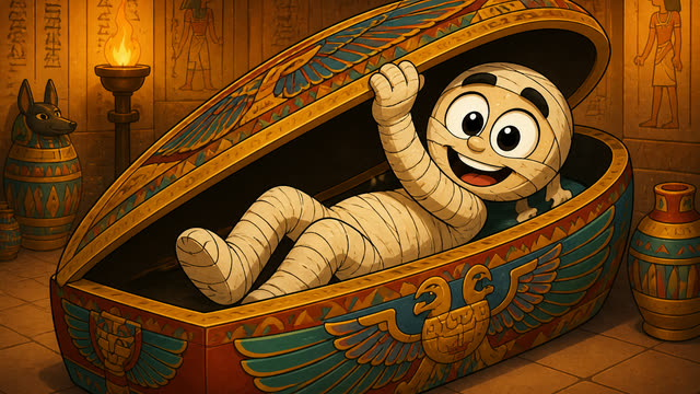 Scene 15 - Mummy Wrap