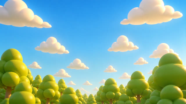 Scene 3 - Happy Sky Friends