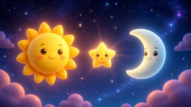 Scene 7 - Happy Sky Friends