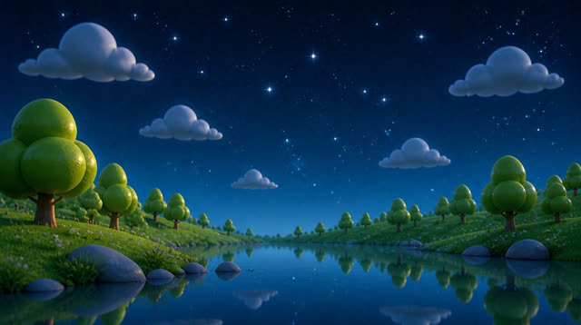 Scene 8 - Happy Sky Friends