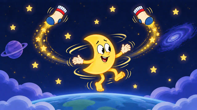 THE MOON FORGOT ITS SHOES