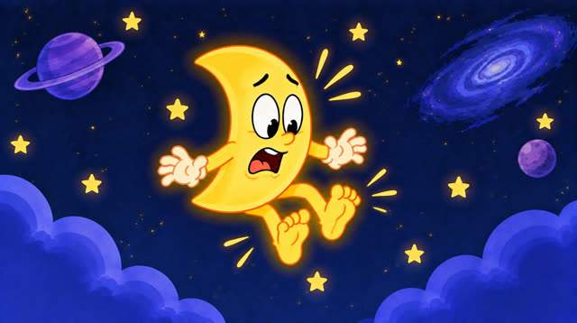 Scene 25 - THE MOON FORGOT ITS SHOES