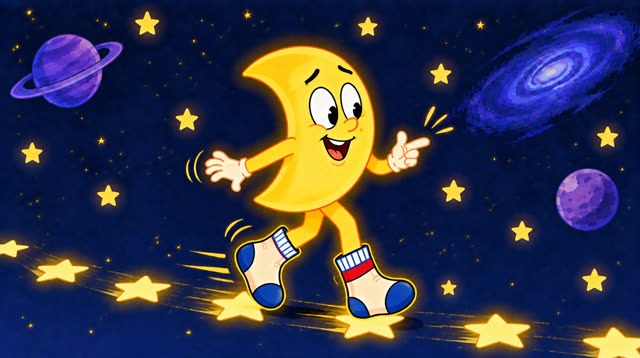 Scene 28 - THE MOON FORGOT ITS SHOES