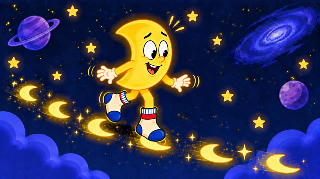 Scene 32 - THE MOON FORGOT ITS SHOES
