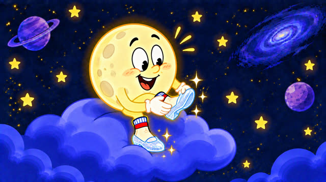Scene 37 - THE MOON FORGOT ITS SHOES