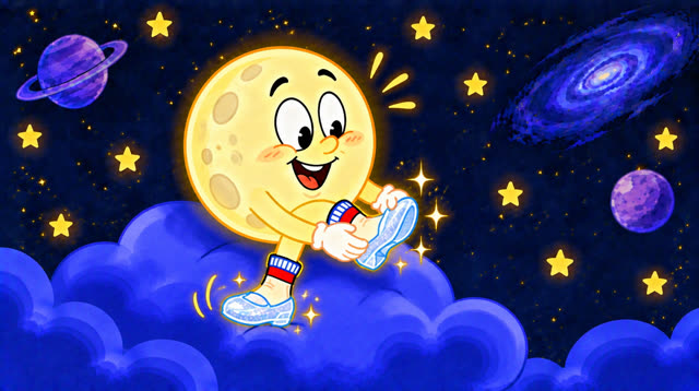 Scene 38 - THE MOON FORGOT ITS SHOES