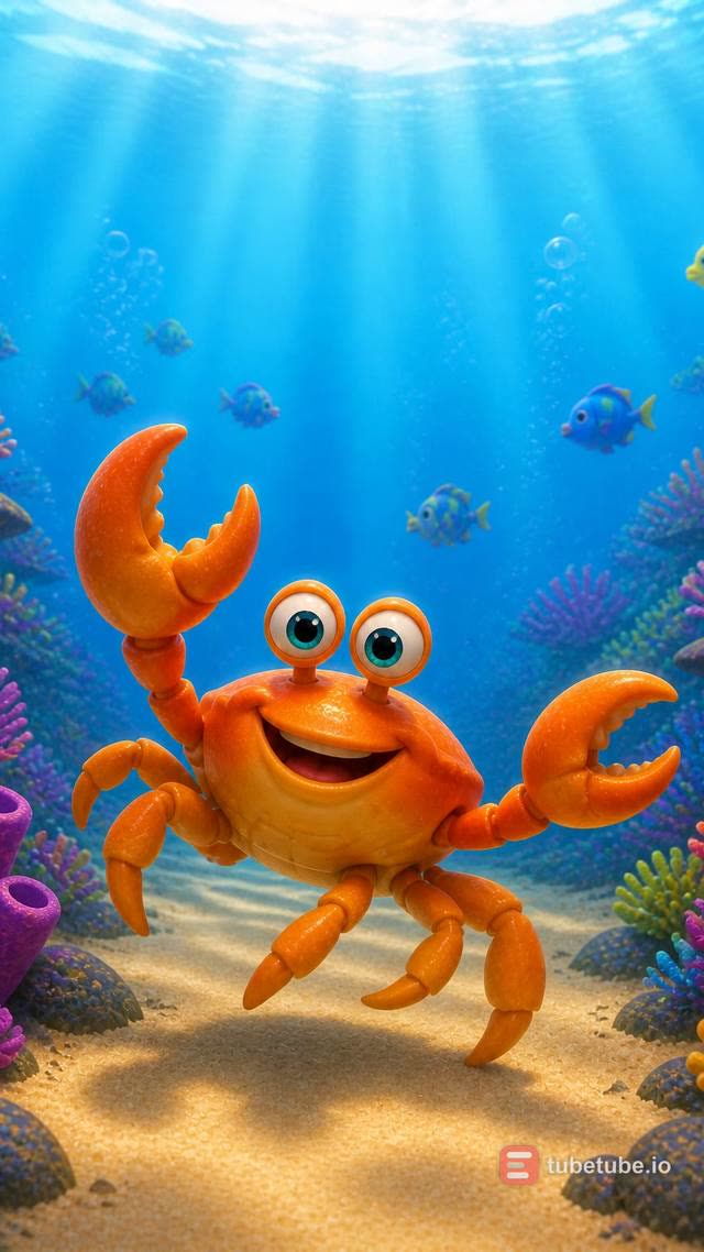 Scene 5 - Silly Sea Friends - Wiggle Wiggle Freeze!
