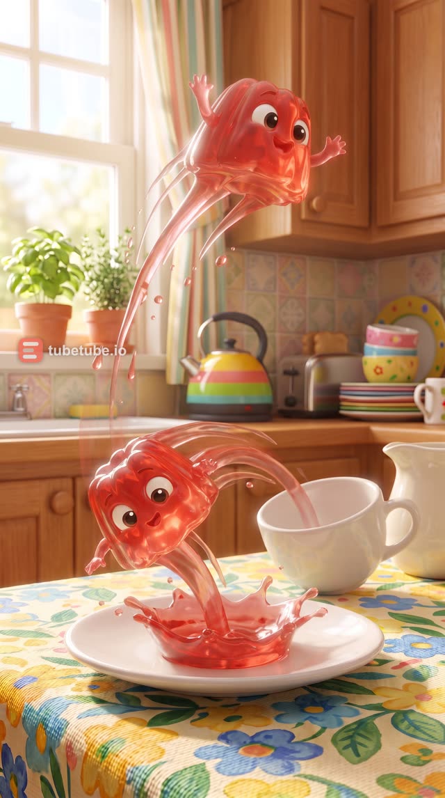 Scene 4 - Jelly Jump and Freeze